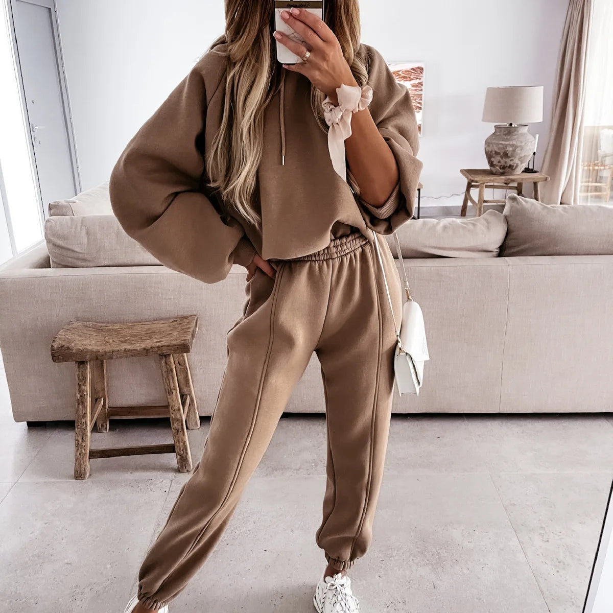 2023 Women Hoodies Sports Tops Pants Tracksuit Sweatshirt Sweat Suit Jogging Set Long Sleeve Hoodie Sport Pants Lady Suit